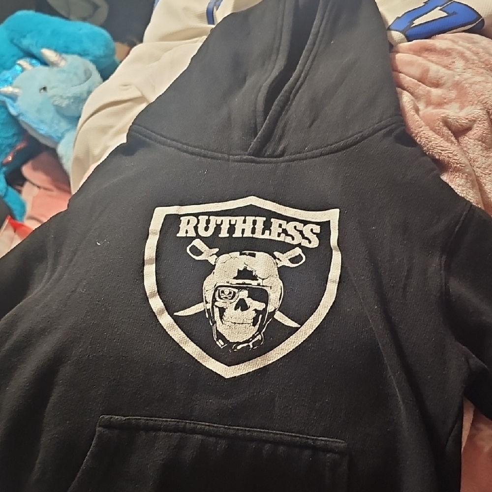 Raiders Ruthless Black Hoodie